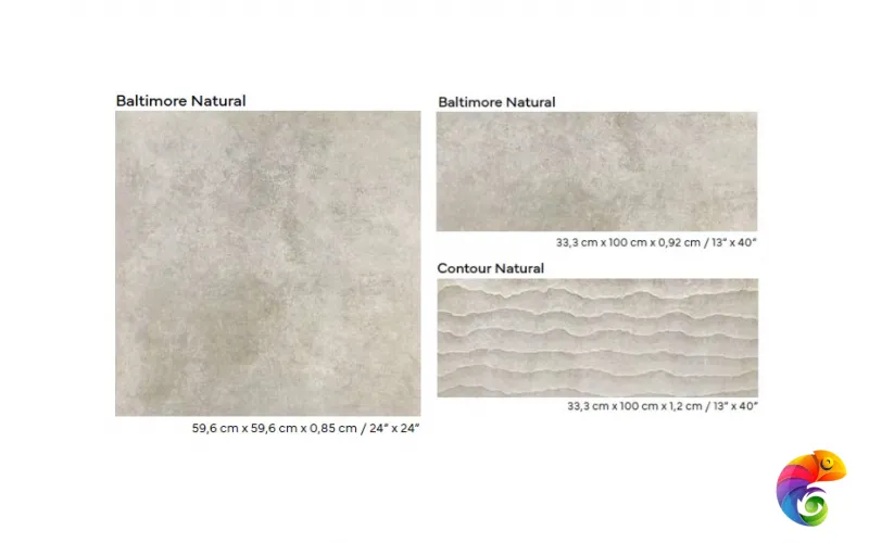 PORCELANOSA BALTIMORE NATURAL 33.3x100 G-271