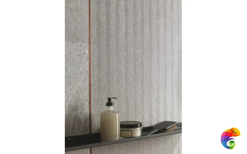 PORCELANOSA NOIR TOPO SPIGA 45х120 G-274