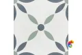 HARMONY HAVANA WHITE FLOWER 22.3х22.3x0.9 Q-6