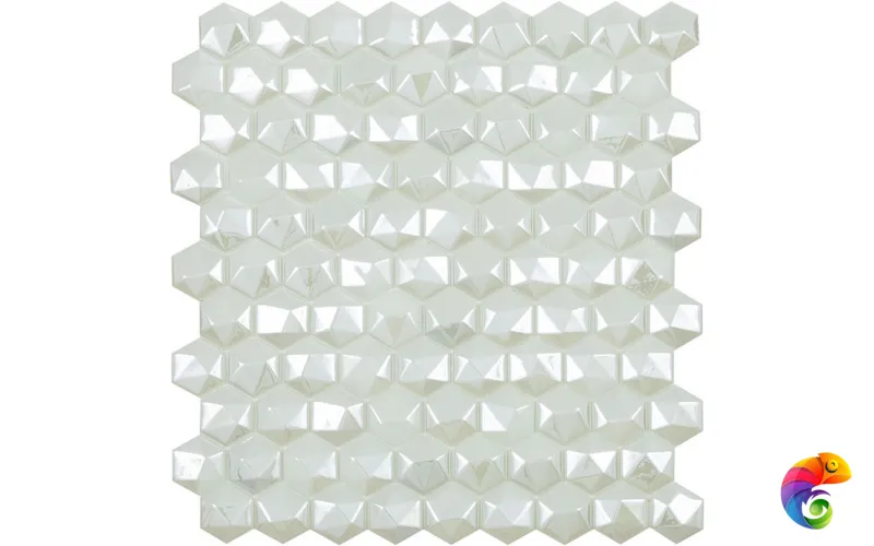 VIDREPUR DIAMOND WHITE HEX (3.5х3.5) 31.7х30.7