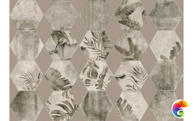 COLORKER TROPIC GREY HEXAG 32х36.8 ZM-228