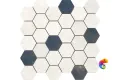 PERONDA D.GRUNGE FLOOR WHITE HEXAGON AS 28.3х29.4 P-60