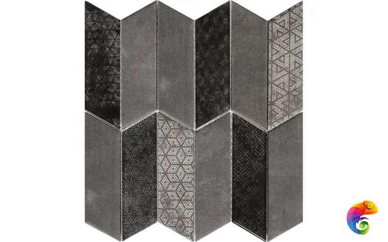 LANTIC RHOMBOID BLACK 29.8x29.8x0.8 G-125