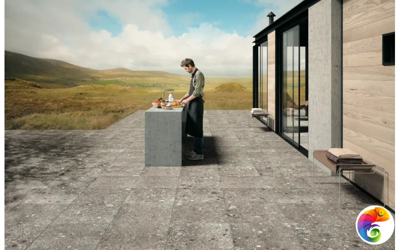 MIRAGE GRA RR 02 NAT SQ 60x60х9