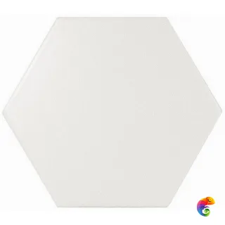 EQUIPE HEXAGON WHITE MATT 12.4х10.7 EQ-10S