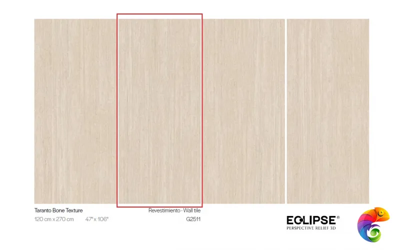 PORCELANOSA XLIGHT TARANTO BONE TEXTURE 02 120х270 G-2511