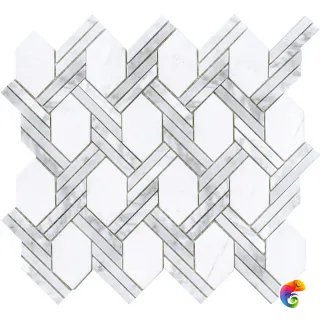 LANTIC ESSENTIAL NET CARRARA 29.6x32.7x0.8 G-140