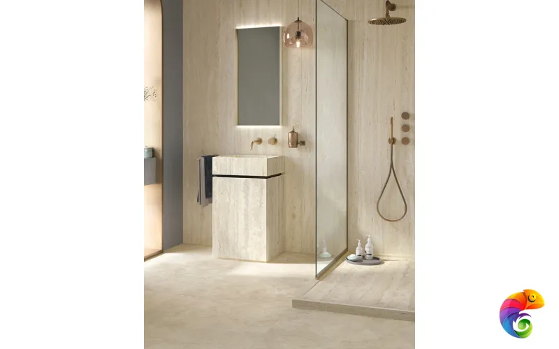 MIRAGE TRAVERTINO LIGHT CROSS EY 13 NAT SQ 60х60x0.9