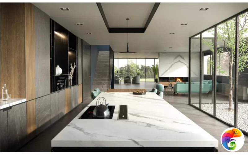 PORCELANOSA XLIGHT ARIA WHITE POLISHED 120х120x6 G-2530