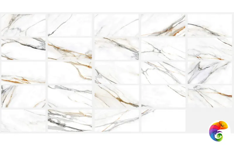 COLORKER CALACATTA GOLD WHITE POLISHED 60х120 M-79