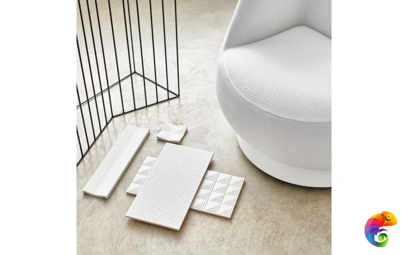 HARMONY PIQUE 3D WHITE 10х10 H-21