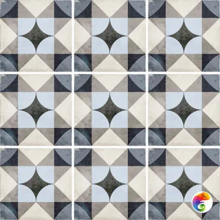 EQUIPE ART NOUVEAU PALAIS BLUE 20х20 EQ-5