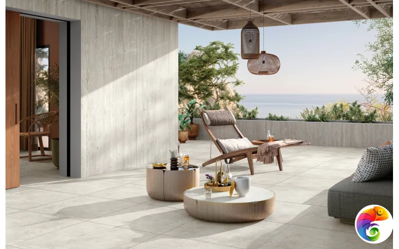 MIRAGE TRAVERTINO PEARLY CROSS EY 12 ST SQ 60х60х2