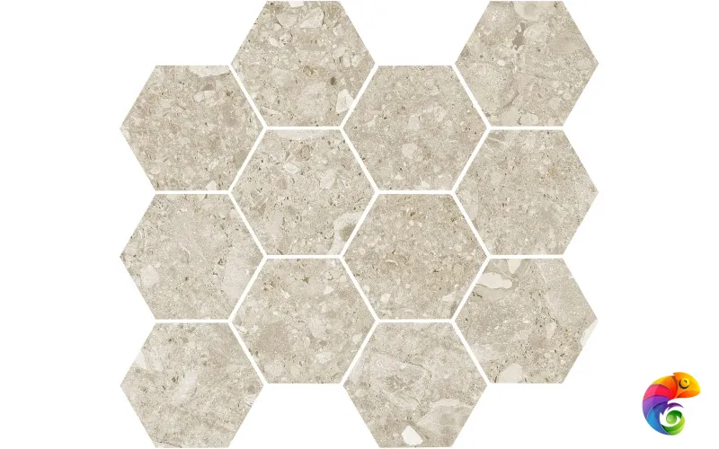 COLORKER NATIVE CREAM HEXAGON 27.7х34.4 M-90