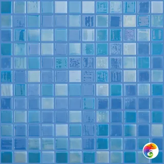 VIDREPUR LUX LIGHT BLUE (2.5х2.5) 31.5х31.5