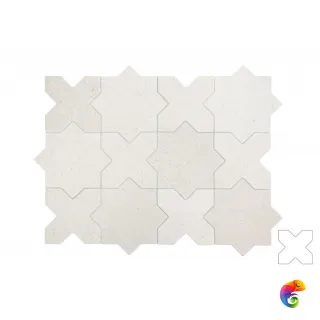 EQUIPE ELDA WHITE CROSS 12х12 EQ-10D