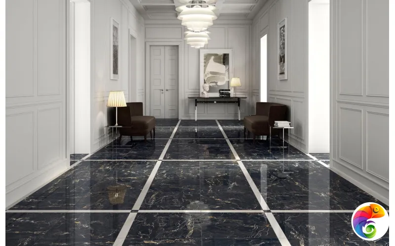 MIRAGE BLACK GOLD JW 11 LUC SQ 60x60x9