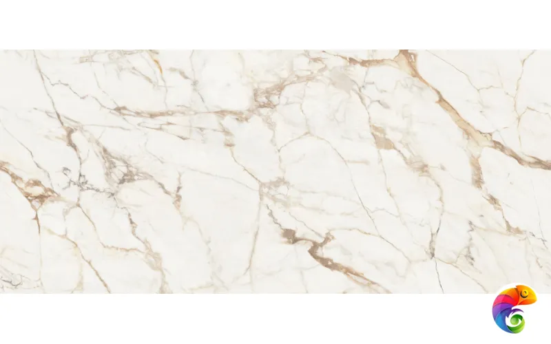 PORCELANOSA XLIGHT CALACATTA GOLD POLISHED 120х270 G-2504