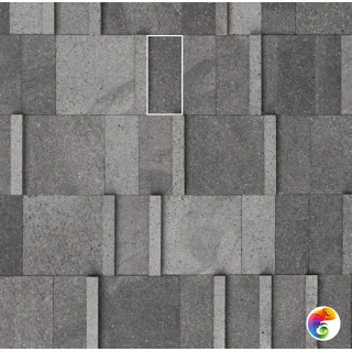 MIRAGE LAVICA GRIGIA OL 01 TABULATE 8х20x1