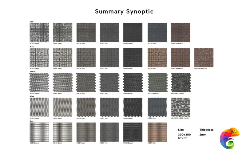 MIRAGE MIX NG 07+05 KAZUKI 30х30x0.2