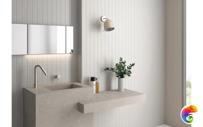 EQUIPE LUMINA WHITE ALYSSUM RIVIA MATT 6х24.6 EQ-5