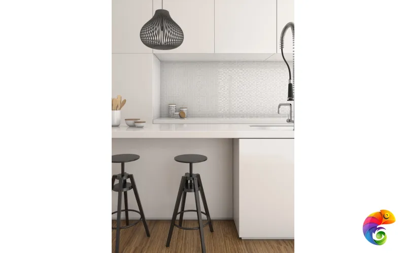 VIDREPUR BIJOU WHITE (2.5х1.2) 31.5х31.5