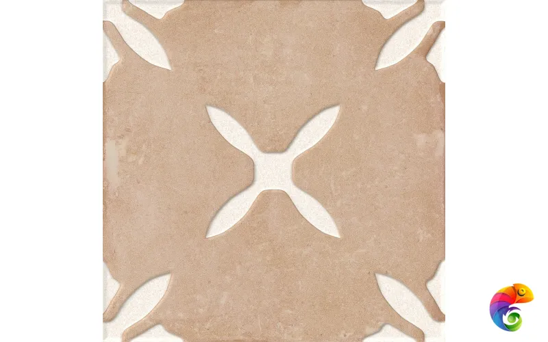 HARMONY PANGEA CLAY FLOWER LT 22.3х22.3 Q-61