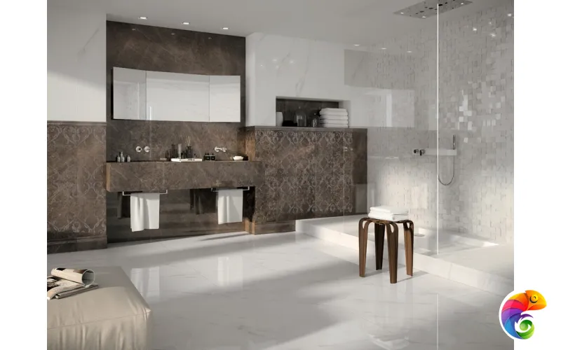 MIRAGE BIANCO STATUARIO JW 01 LUC SQ 120х120х9