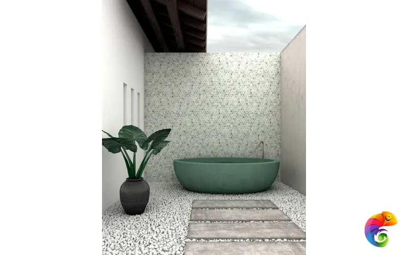 VIDREPUR MARBLES VIENA MT HEX ANTISLIP (3.5х3.5) 31.7х30.7