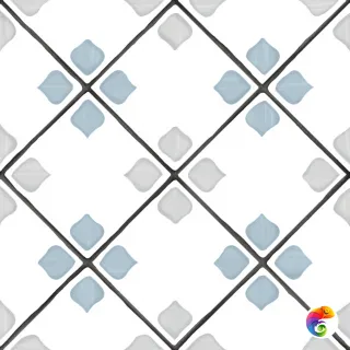 HARMONY TANGER SILVER RHOMB 12.3х12.3 Q-39