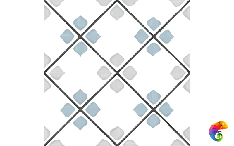 HARMONY TANGER SILVER RHOMB 12.3х12.3 Q-39