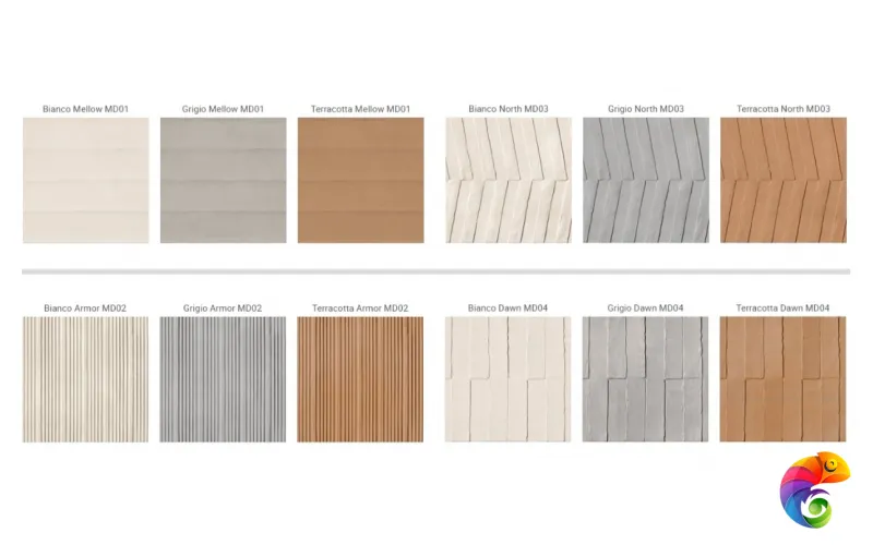 MIRAGE GRIGIO MD 02 NORTH NO SQ 30х45x10