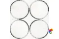 LANTIC TEMPO CIRCLE WHITE 29.9х29.9 G-146