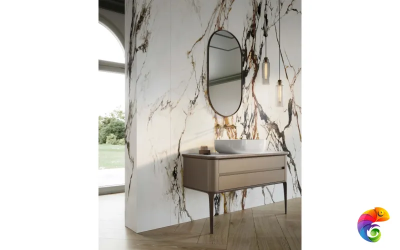 PORCELANOSA XLIGHT PAONAZZO BIONDO POLISHED 02 120х270x6 G-2705