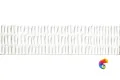 HARMONY LAGOON WHITE DECOR 6х24.6 Q-53