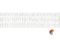 HARMONY LAGOON WHITE DECOR 6х24.6 Q-53