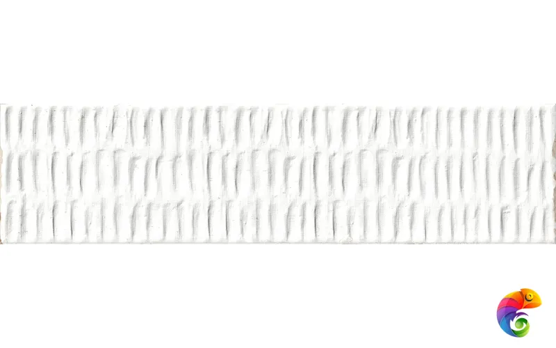 HARMONY LAGOON WHITE DECOR 6х24.6 Q-53