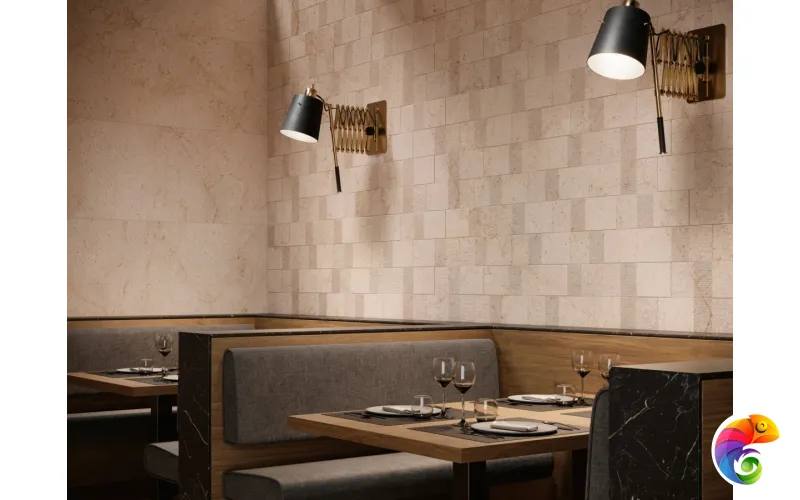 PORCELANOSA DORCIA MARFIL BLOCK 59.6х150 G-278