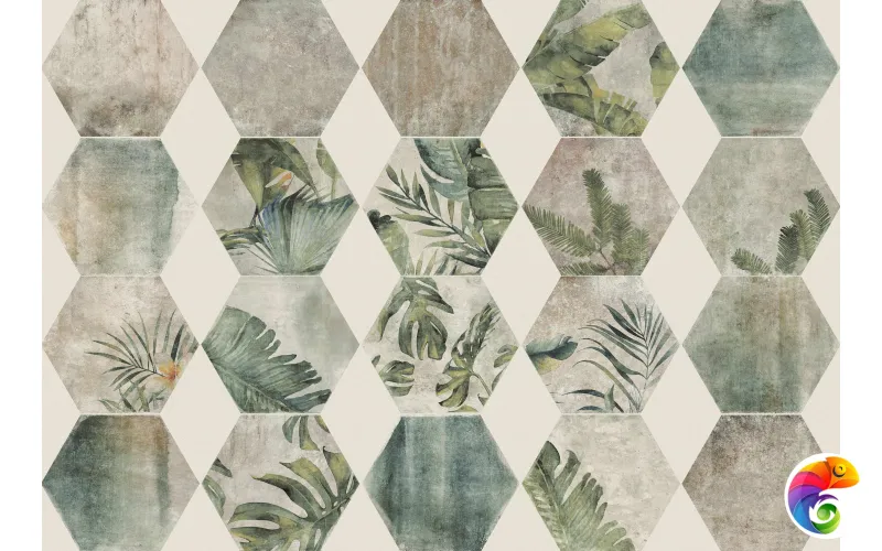 COLORKER TROPIC EMERALD HEXAG 32х36.8 ZM-228