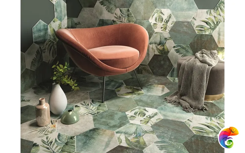 COLORKER TROPIC EMERALD HEXAG 32х36.8 ZM-228