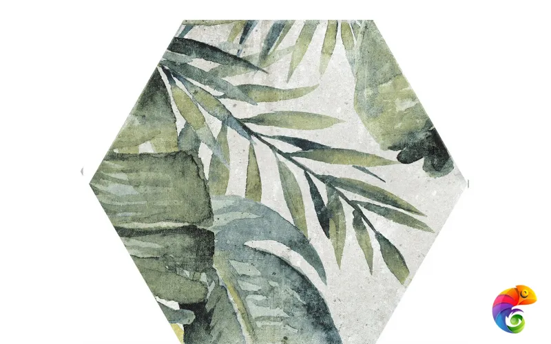 COLORKER TROPIC EMERALD HEXAG 32х36.8 ZM-228