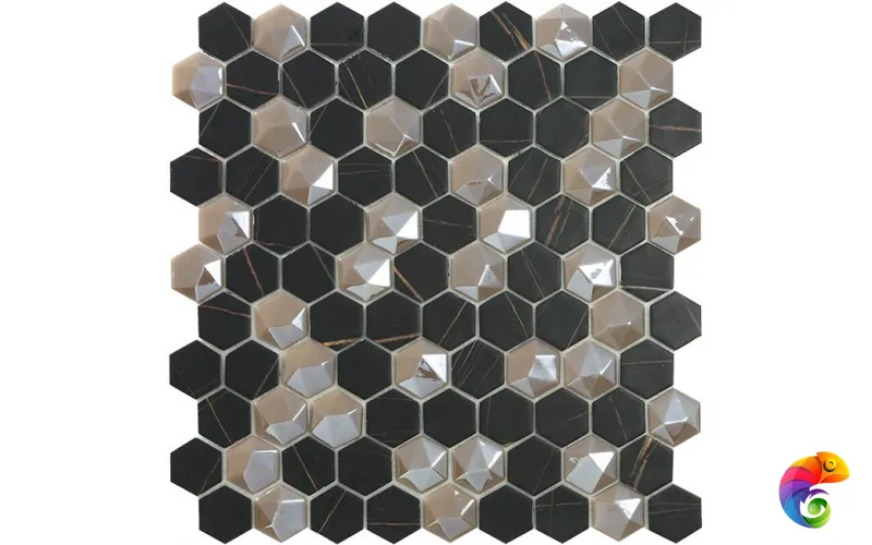 VIDREPUR SUPREME SAHARA MIX COFFEE HEX (3.5х3.5) 31.7х30.7