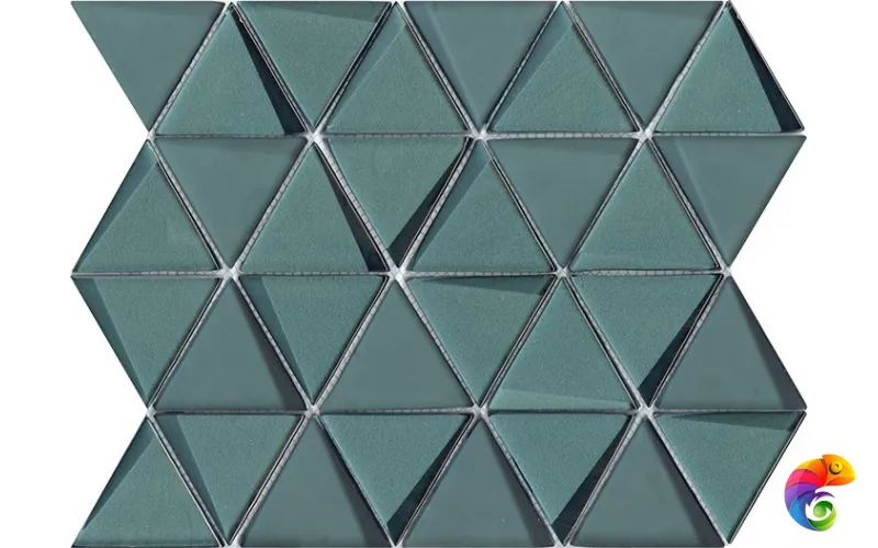 LANTIC EFFECT TRIANGLE EMERALD 31x26x0.8 G-133