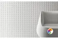HARMONY PIQUE MOSAIC WHITE 20х40 Q-41