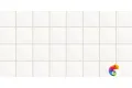 HARMONY PIQUE MOSAIC WHITE 20х40 Q-41