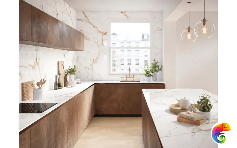 PORCELANOSA XLIGHT CALACATTA GOLD 03 POLISHED 120х270x0.6 G-2704