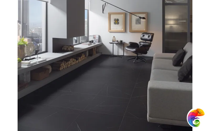 PORCELANOSA LIEM BLACK L 59.6х59.6 G-354