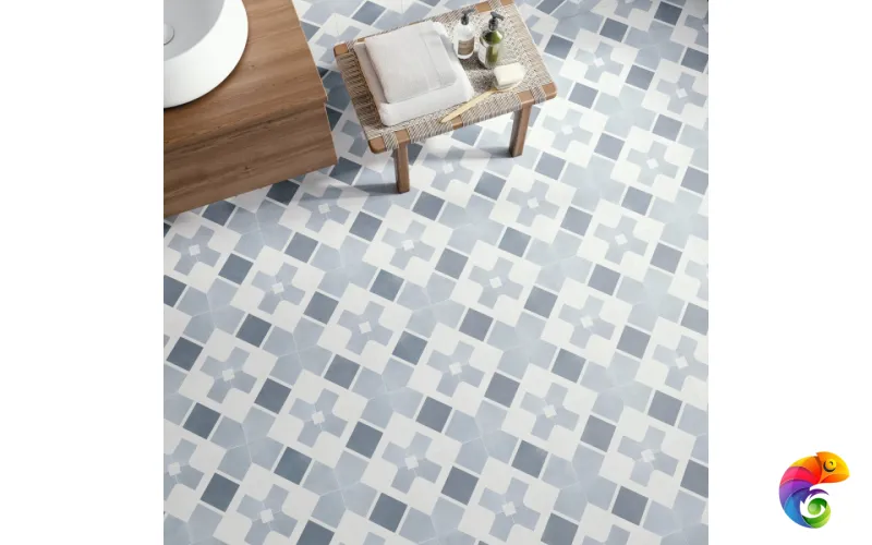HARMONY HAVANA WHITE CROSS 22.3х22.3x0.9 Q-6