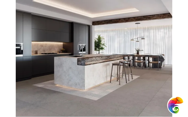 PORCELANOSA BERNA ACERO L 120х120x0.8 G-392