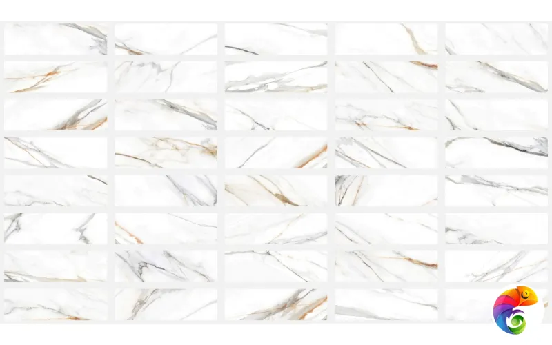 COLORKER CALACATTA GOLD WHITE BRILLO 31.6х100 M-75